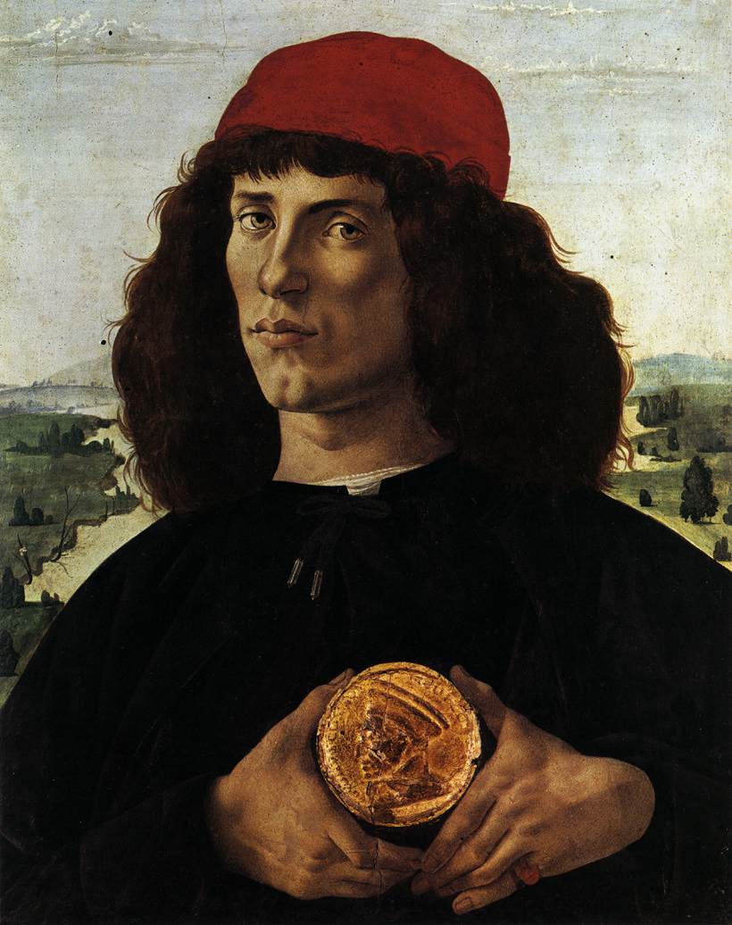 Portrait of a Man with a Medal of Cosimo the Elder by