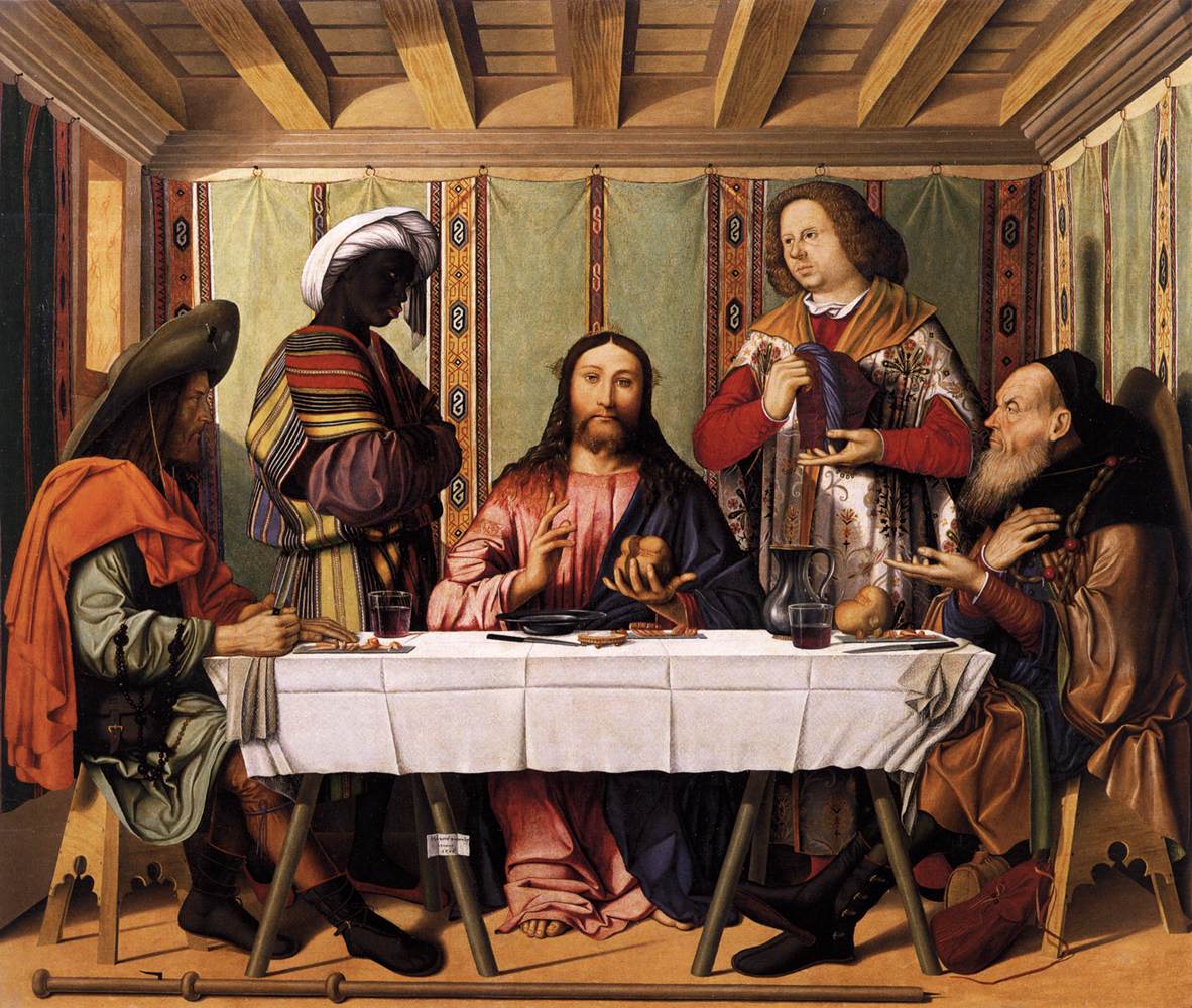 Supper at Emmaus by MARZIALE, Marco