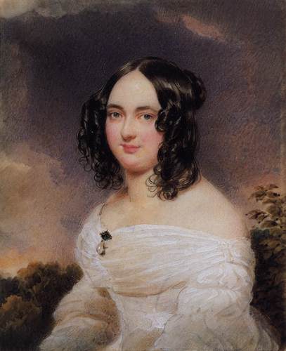 Miniature of Elise Wolf by DAFFINGER, Moritz Michael