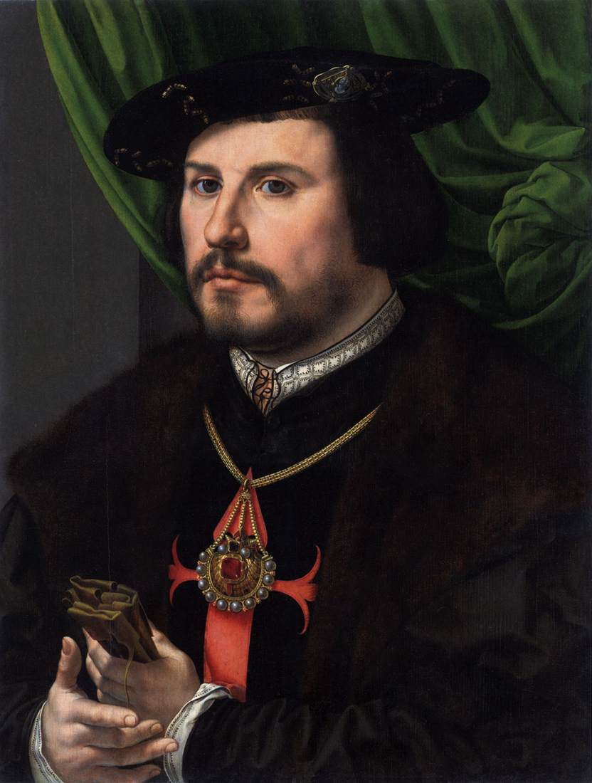 Portrait of Francisco de los Cobos y Molina by GOSSART, Jan