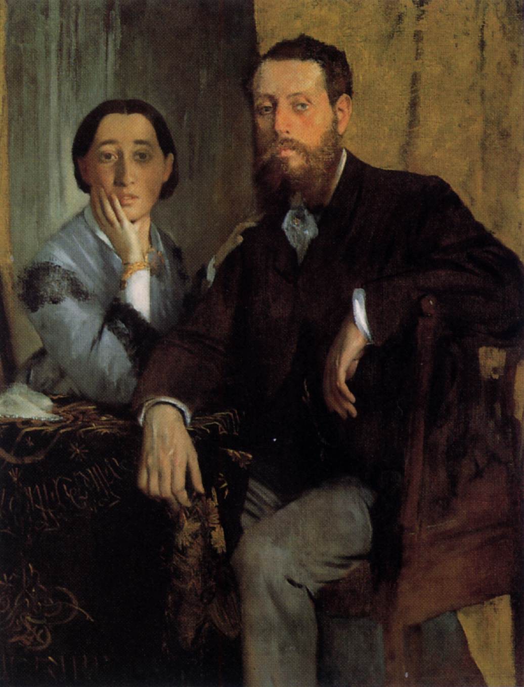 Monsieur and Madame Edmondo Morbilli by DEGAS, Edgar