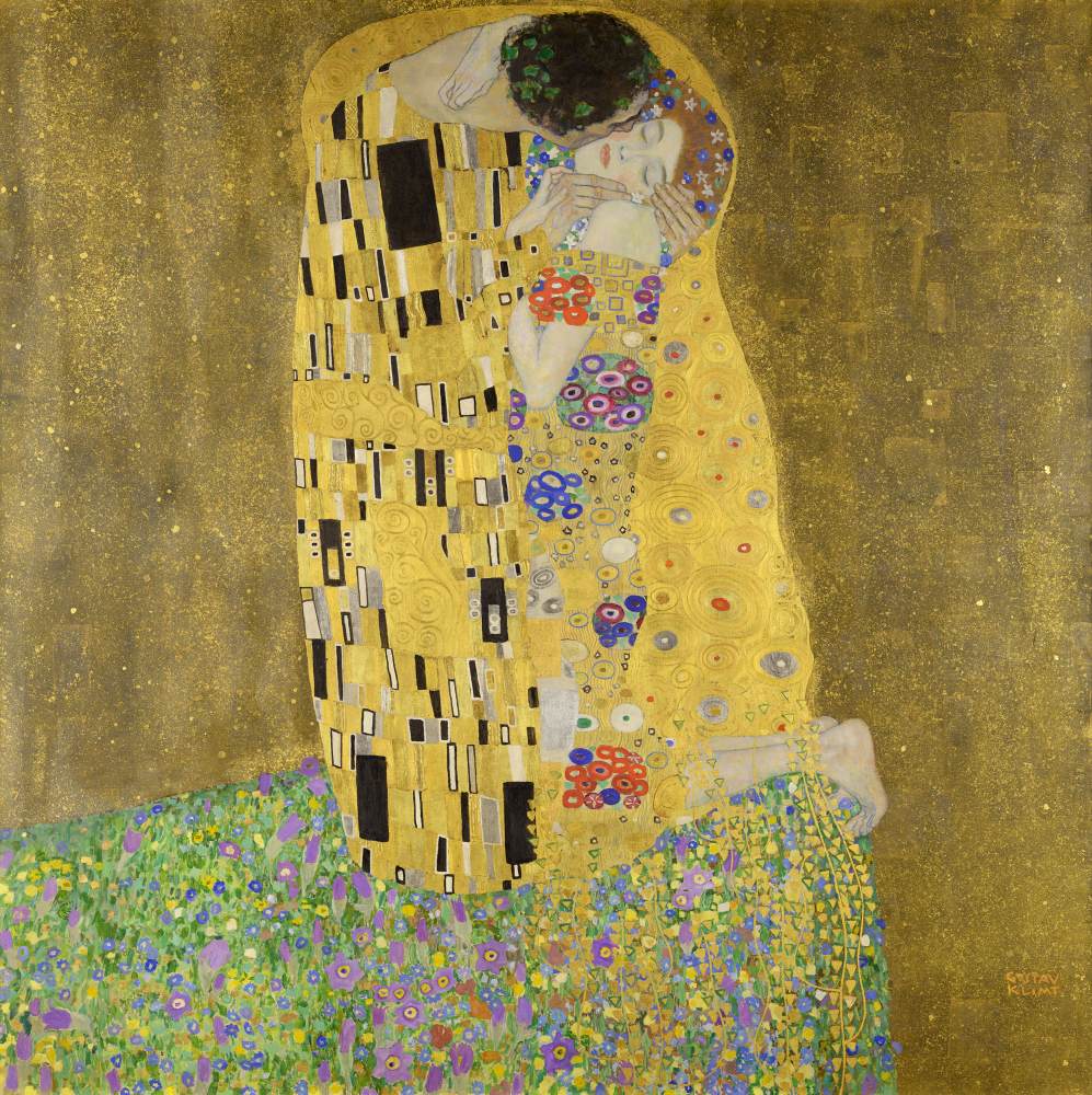 The Kiss by KLIMT, Gustav