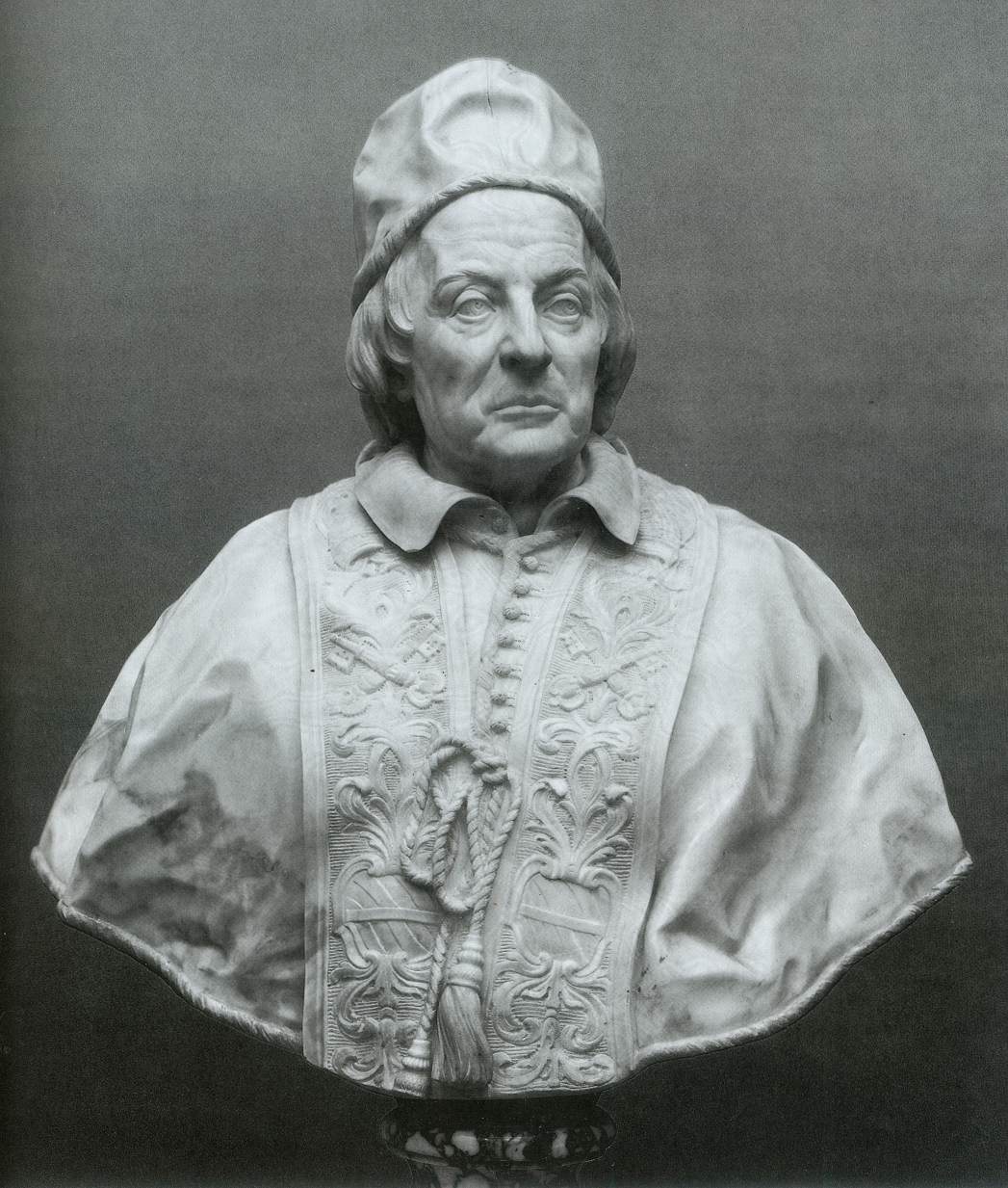 Bust of Pope Clement XII by BOUCHARDON, Edme