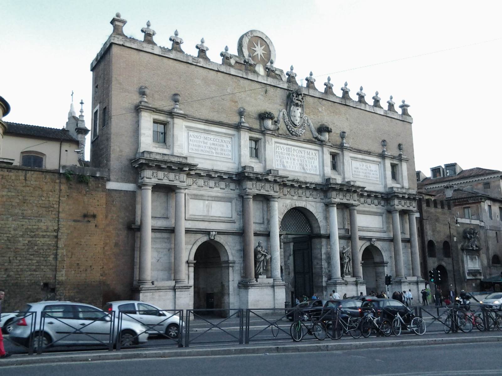 View of the outer façade by MOCHI, Francesco