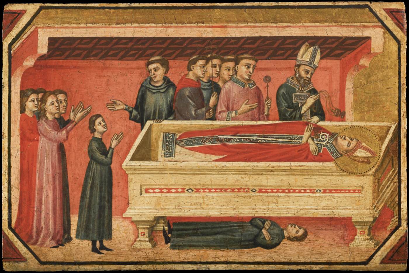 Miracle of the Tomb of St Proculus by PACINO DI BONAGUIDA