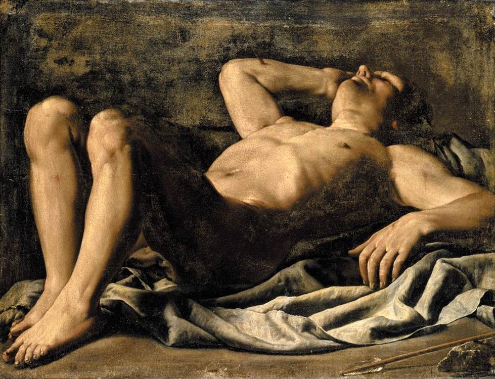 St Sebastian by BASSETTI, Marcantonio