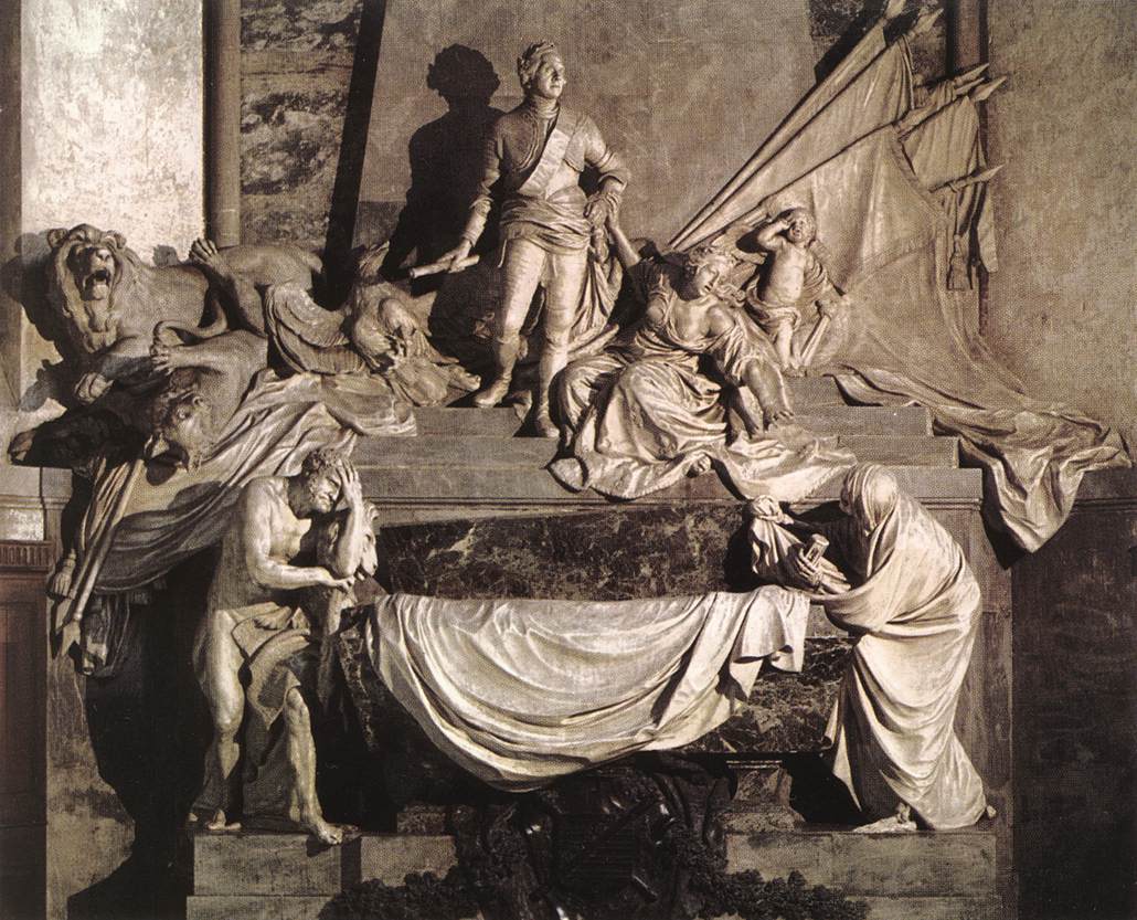 Mausoleum of the Maréchal de Saxe by PIGALLE, Jean-Baptiste