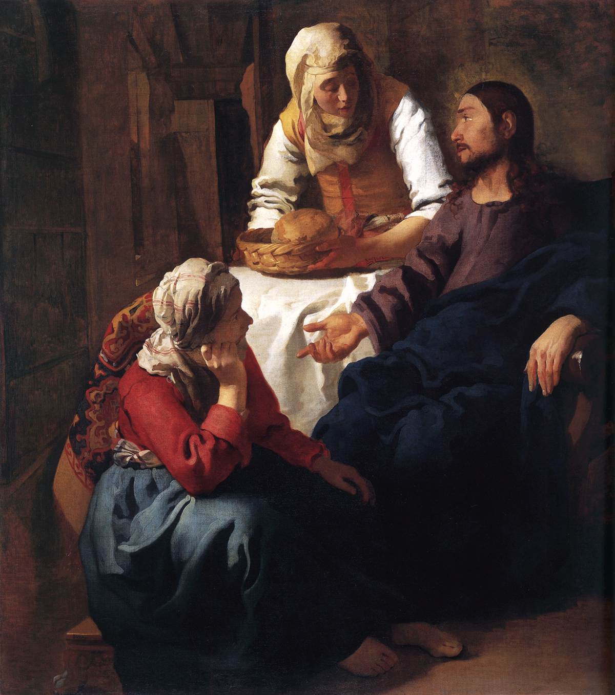 Christ in the House of Martha and Mary by