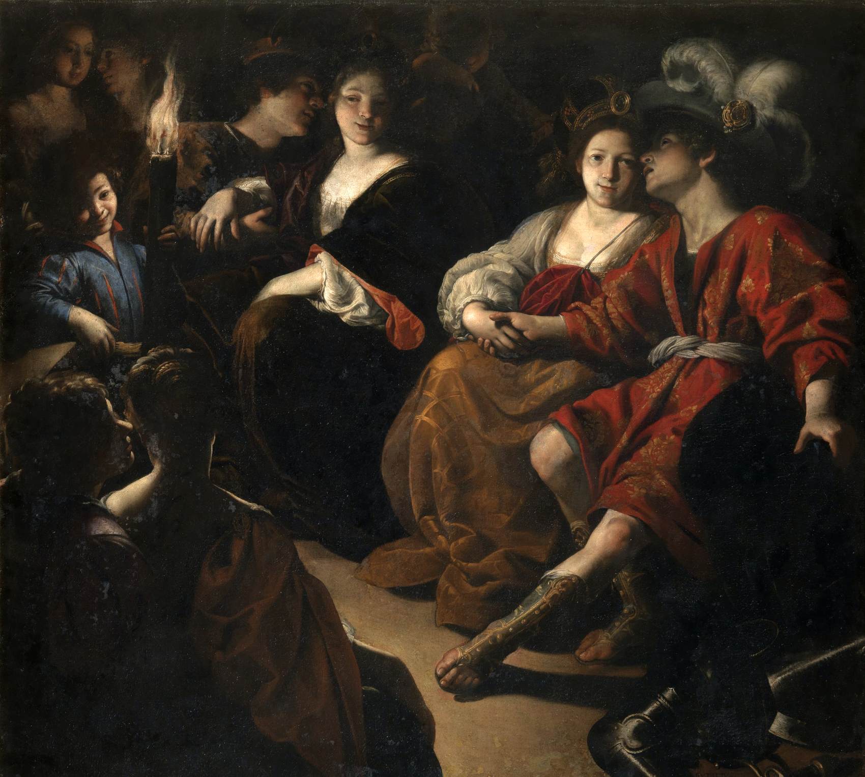 Ruggiero at the Court of the Sorceress Alcina by MANETTI, Rutilio