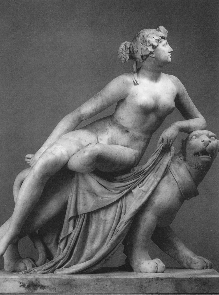 Ariadne on the Panther (front view) by DANNECKER, Heinrich