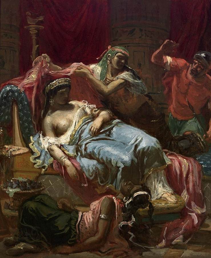 Oriental Scene: The Death of Cleopatra by