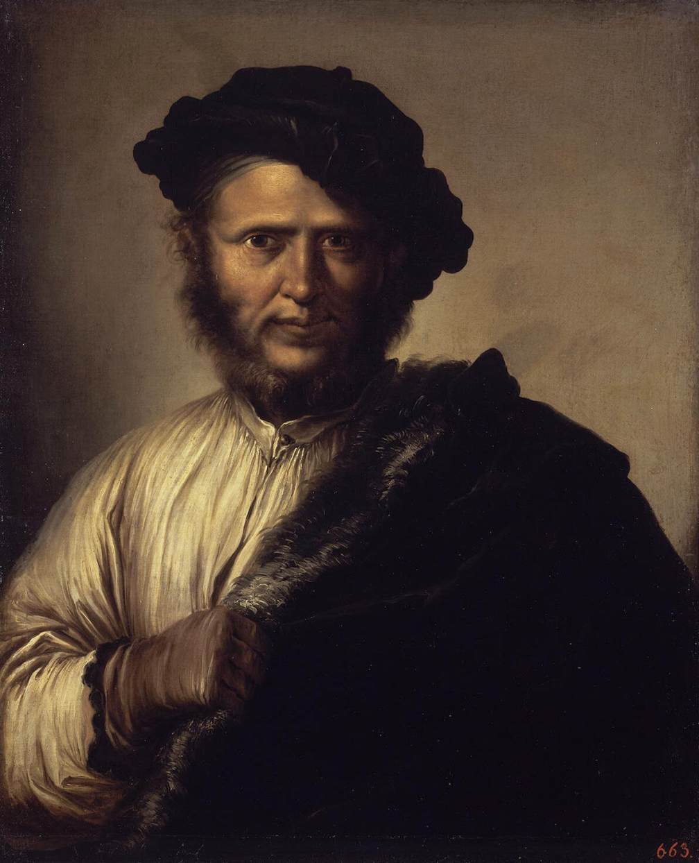 Portrait of a Man by ROSA, Salvator