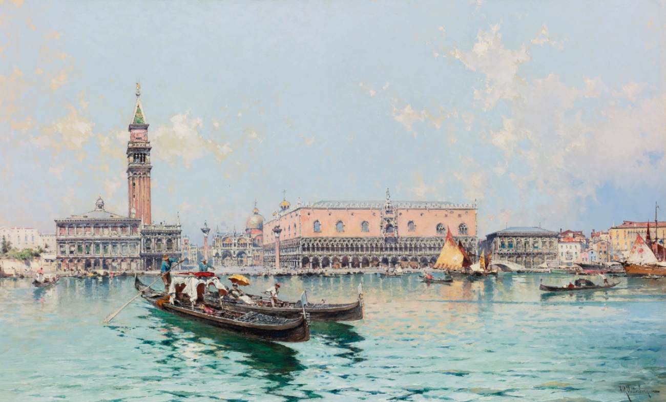 Grand Canal, Venice by UNTERBERGER, Franz-Richard