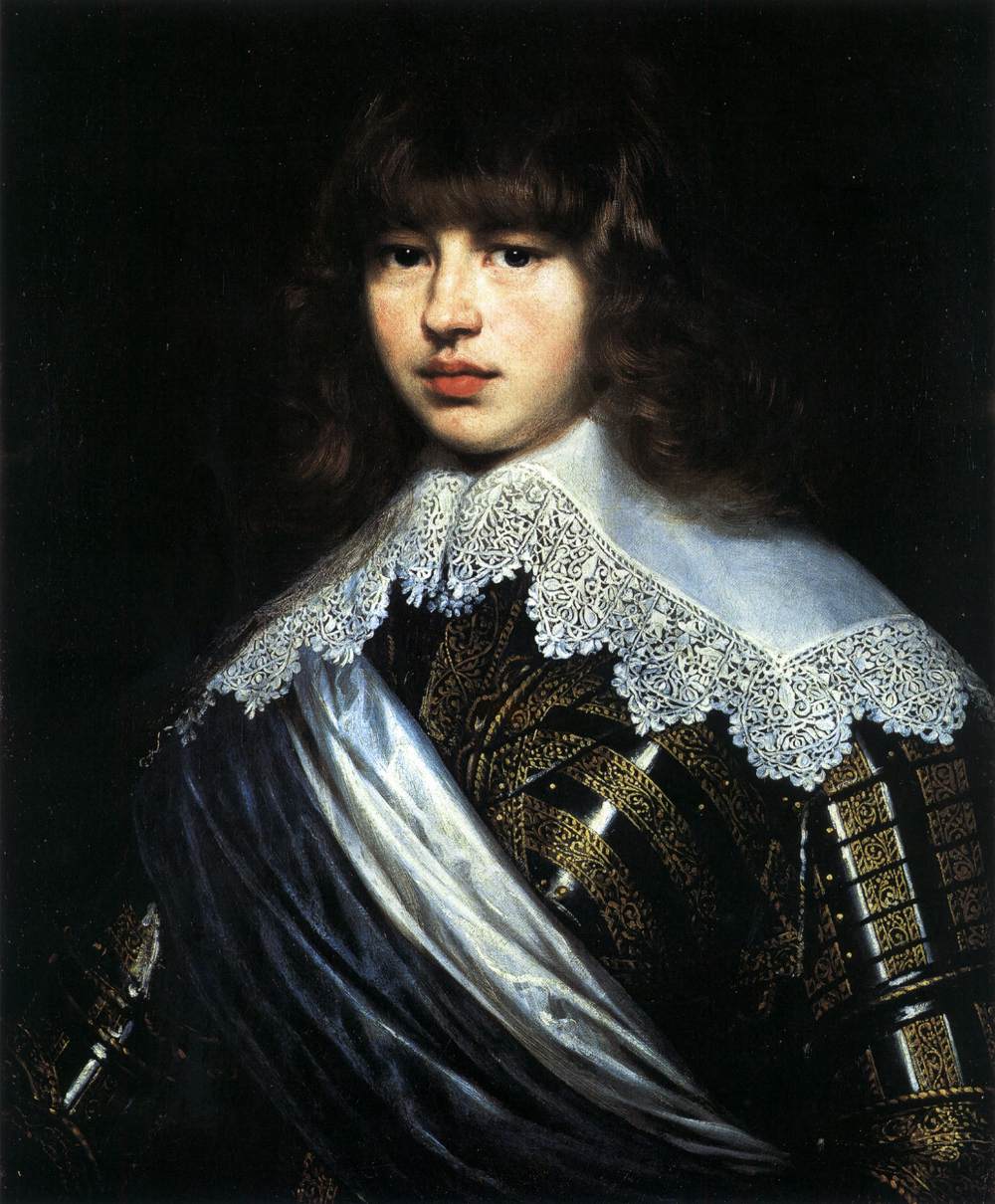 Portrait of Prince Valdemar Christian of Denmark by