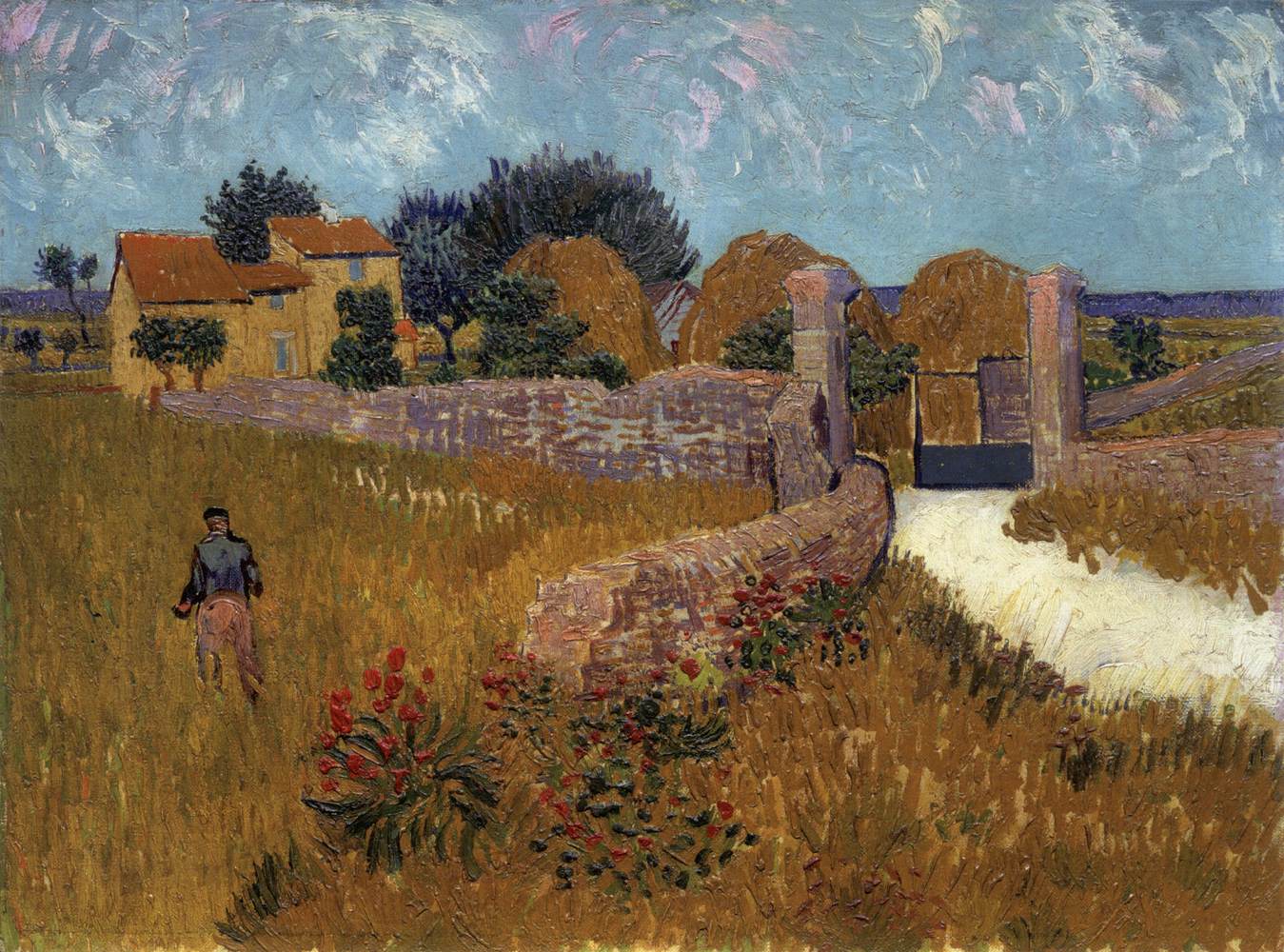 Farmhouse in Provence by GOGH, Vincent van