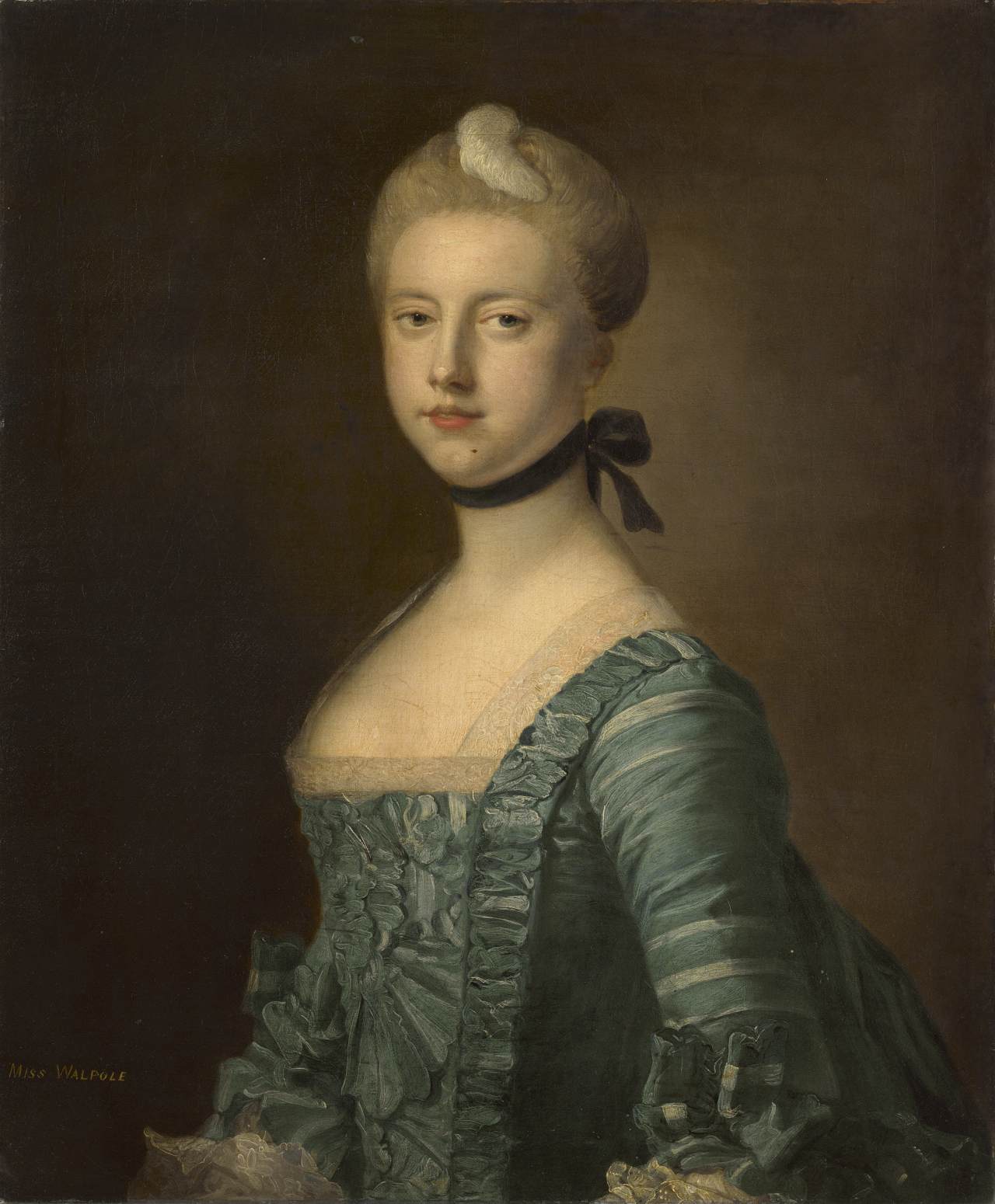 Charlotte Walpole, afterwards Countess Dysart by COTES, Francis