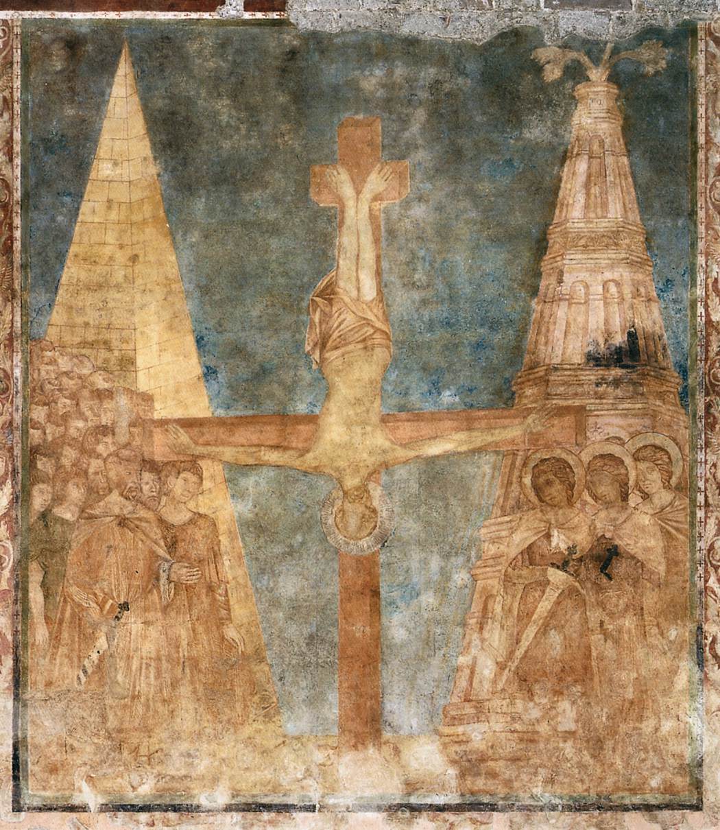 Crucifixion of St Peter by