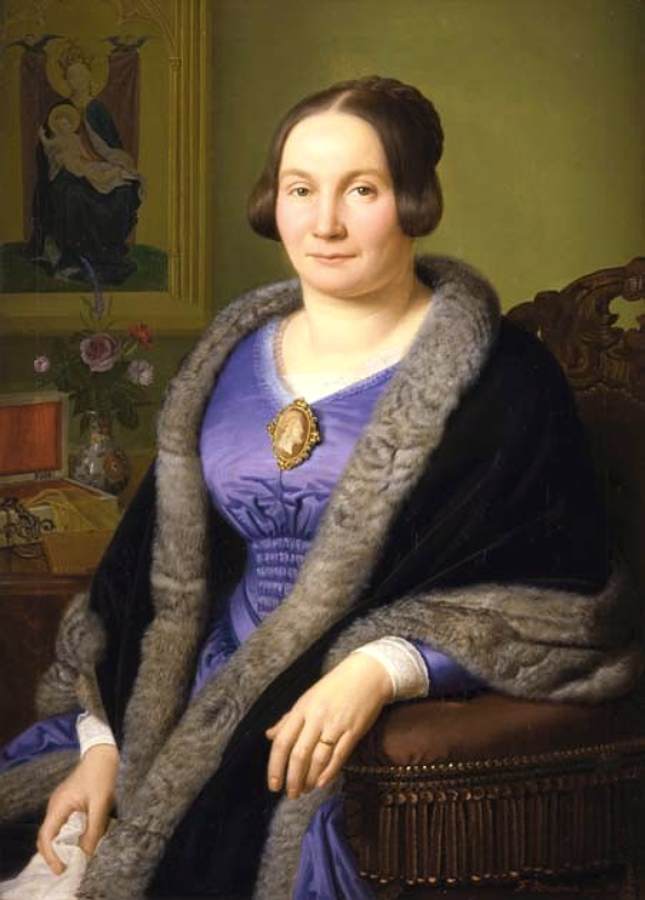 Portrait of Margarete von Soist by ITTENBACH, Franz