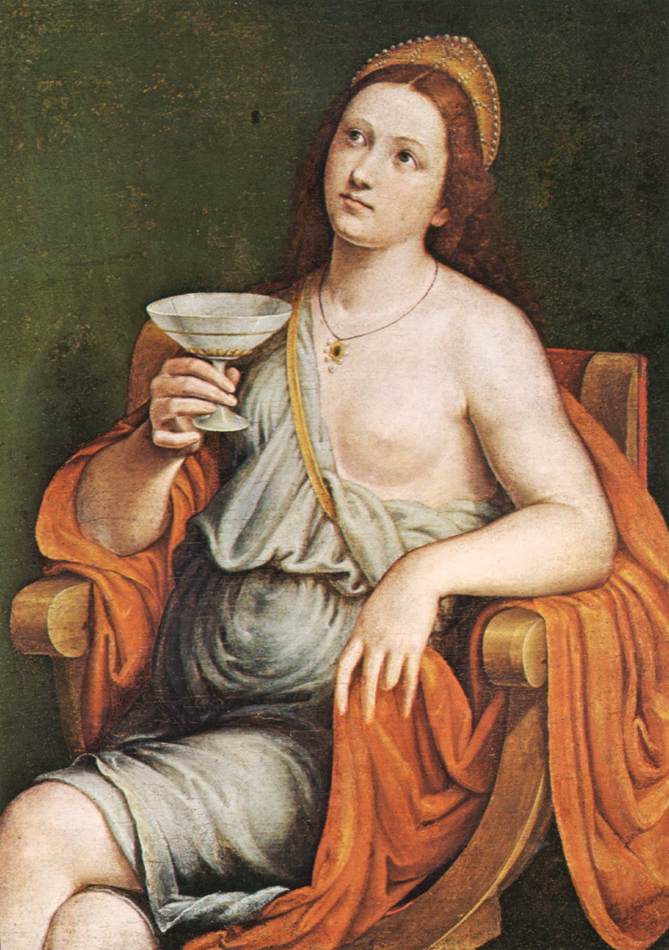 Sophonisba Drinking the Poison by CAROTO, Giovanni Francesco