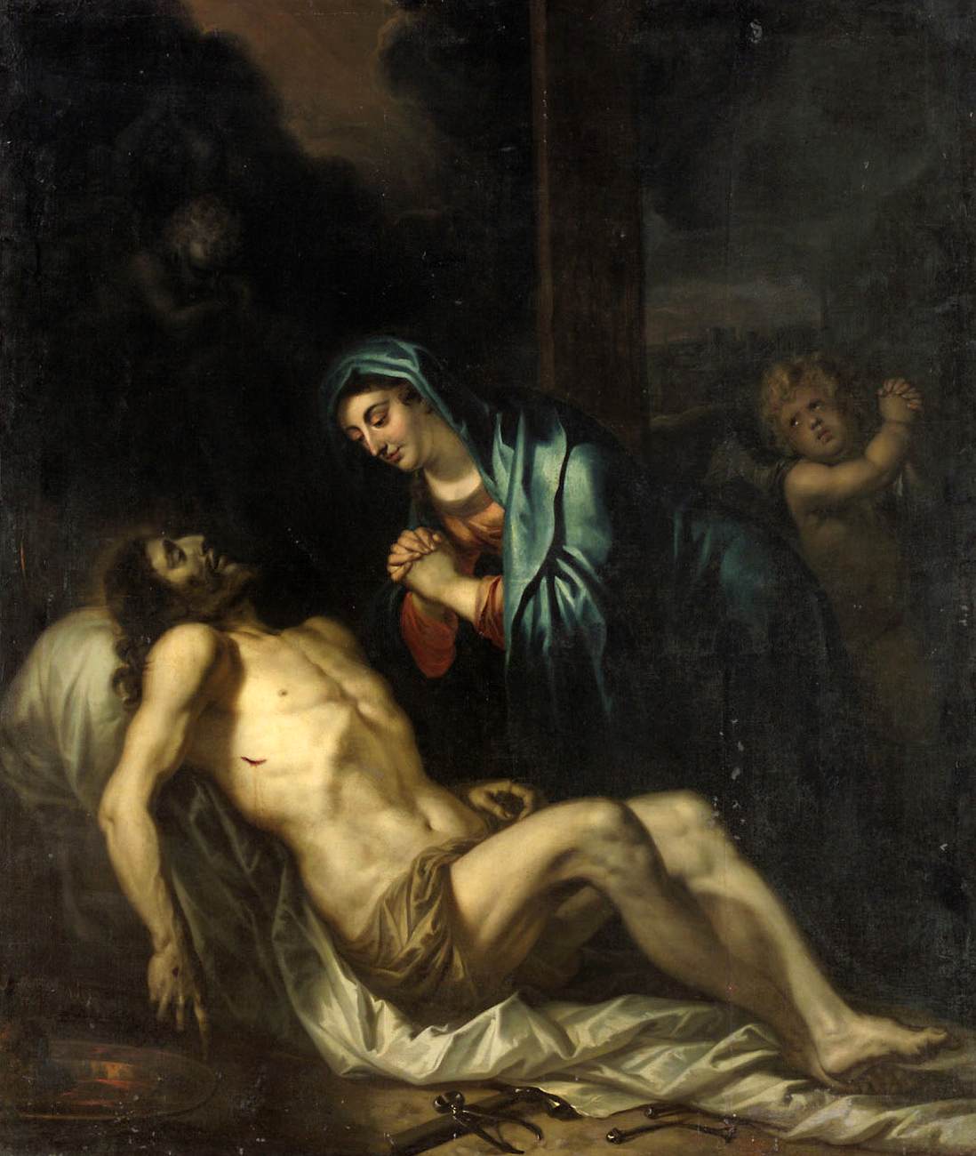 Lamentation over the Dead Christ by THOMAS VAN YPEREN, Jan