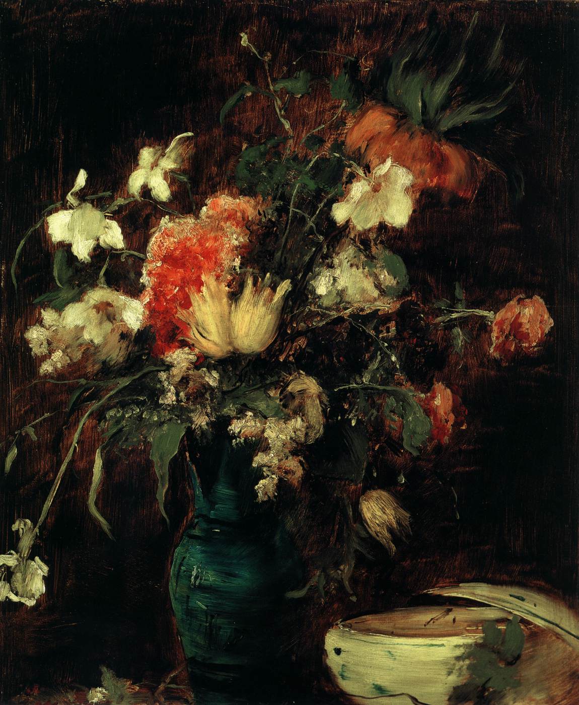 Flowers by MUNKÁCSY, Mihály