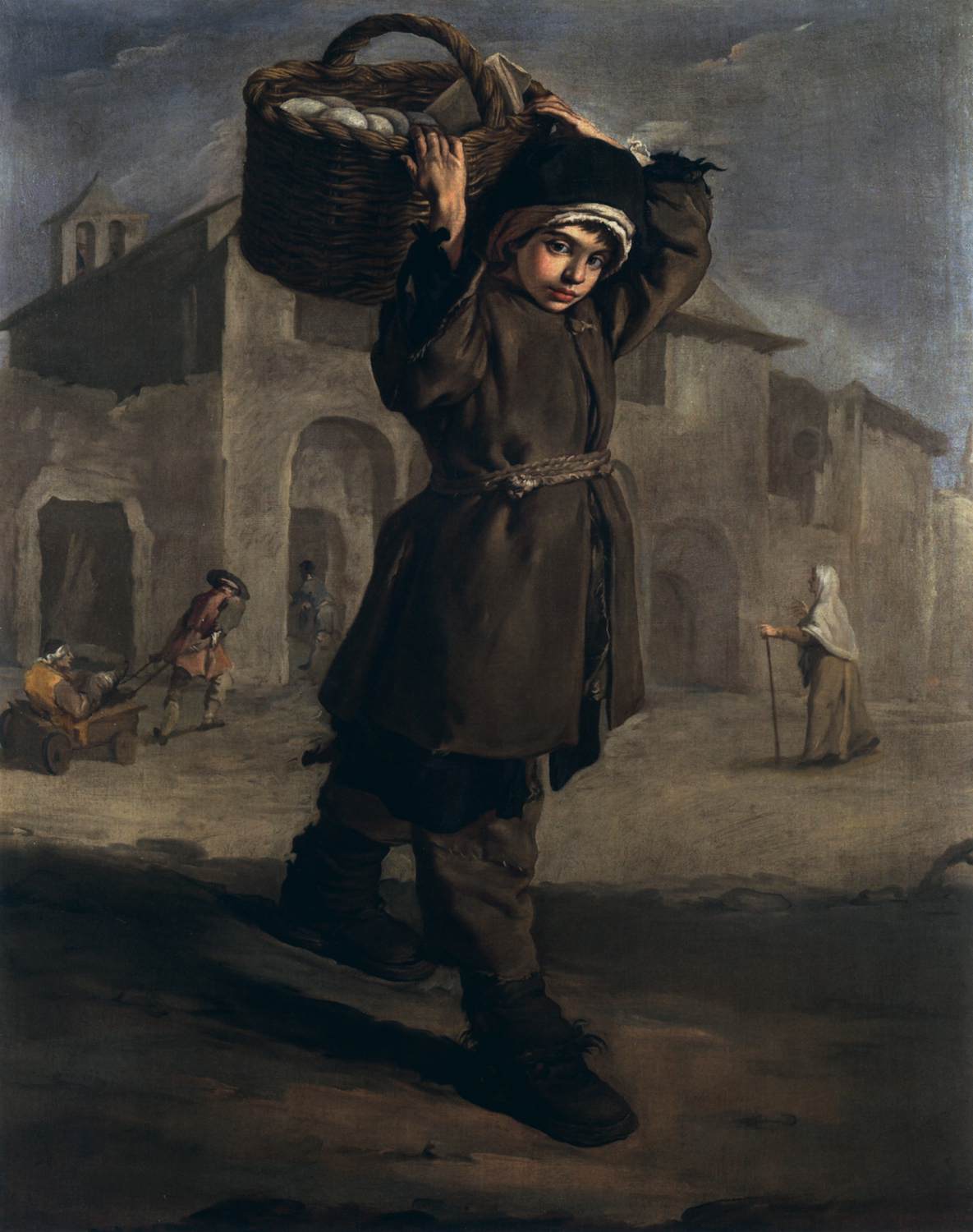 Boy with a Basket by