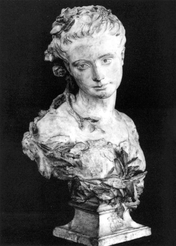 Amélie de Montfort Dressed as a Bride by CARPEAUX, Jean-Baptiste