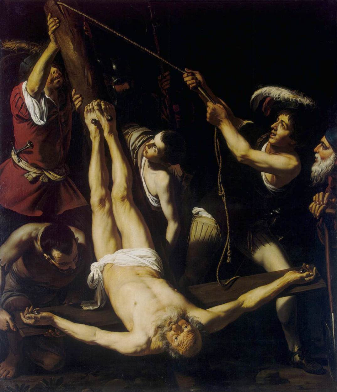 Martyrdom of St Peter by