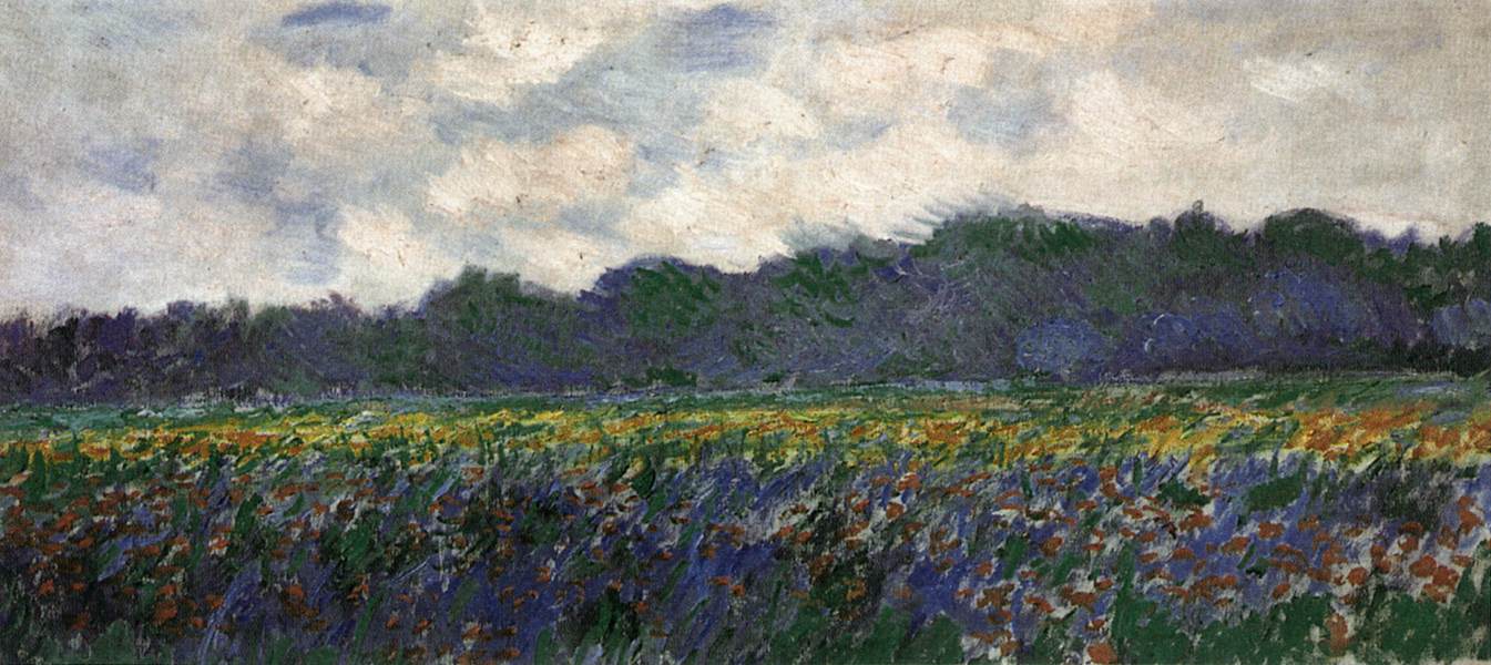 Field of Yellow Irises at Giverny by MONET, Claude