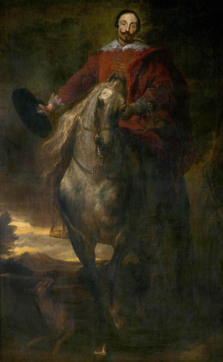 Equestrian portrait by DYCK, Sir Anthony van