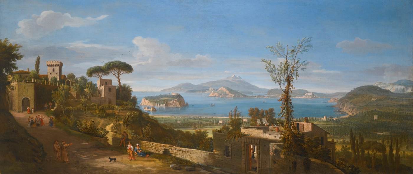 View of the Bay of Pozzuoli by WITTEL, Caspar Andriaans van