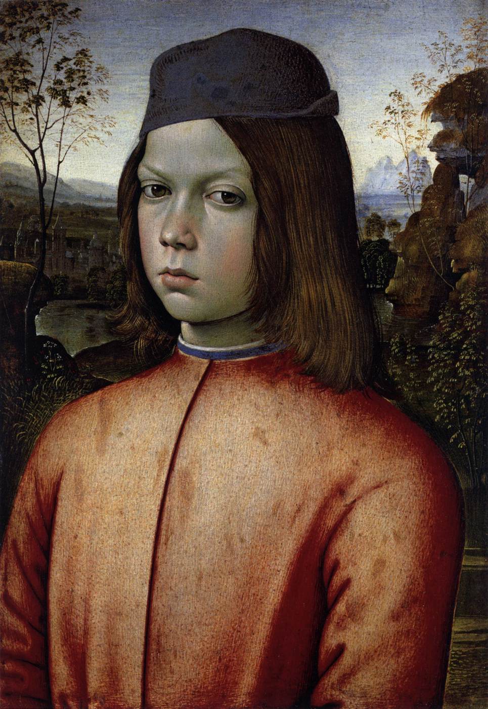 Portrait of a Boy by PINTURICCHIO