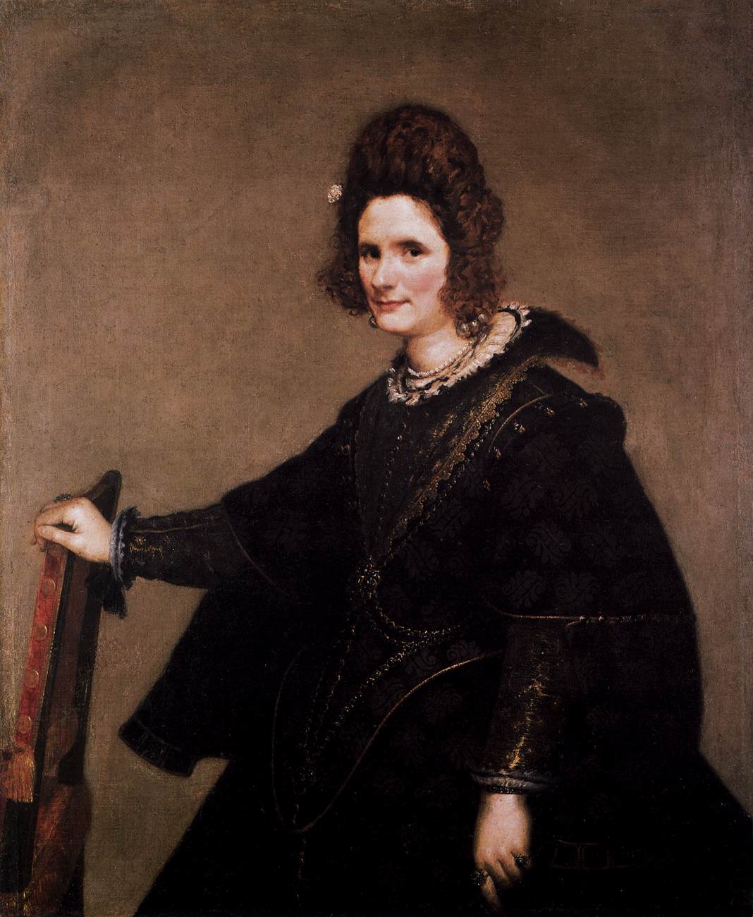 Portrait of a Lady by VELÁZQUEZ, Diego Rodriguez de Silva y