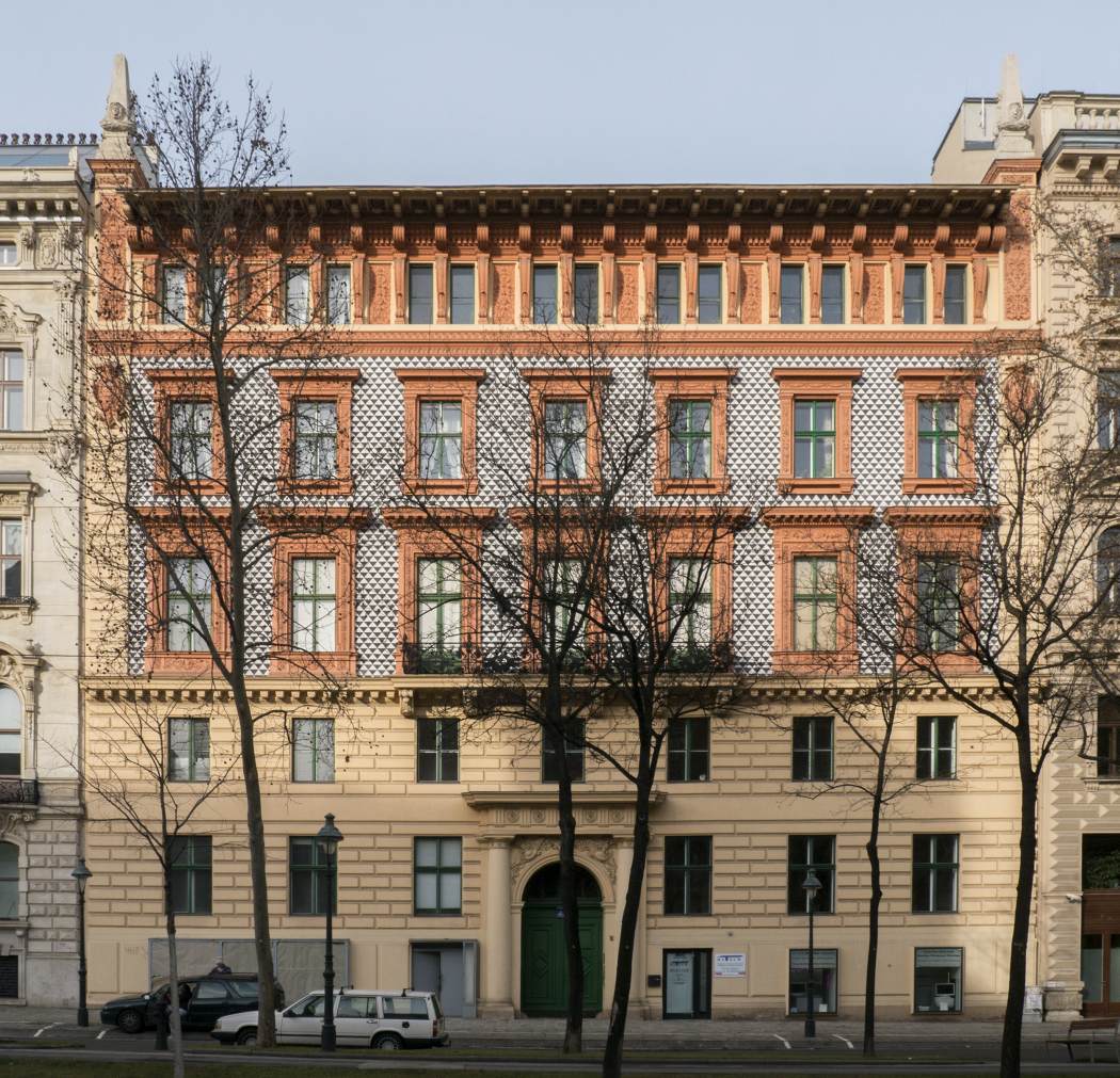 Residential block by WAGNER, Otto