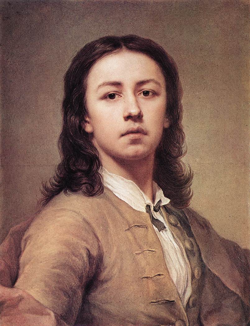 Self-Portrait by MENGS, Anton Raphael