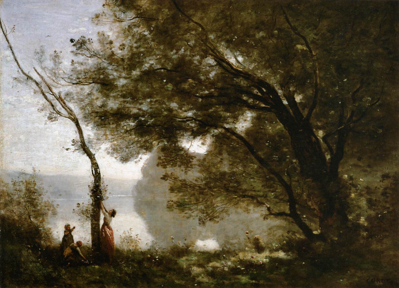 Souvenir of Mortefontaine by COROT, Jean-Baptiste Camille