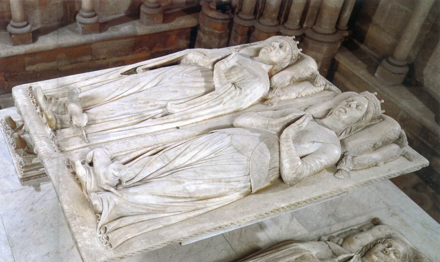 Tomb of the Dukes of Orleans (detail) by