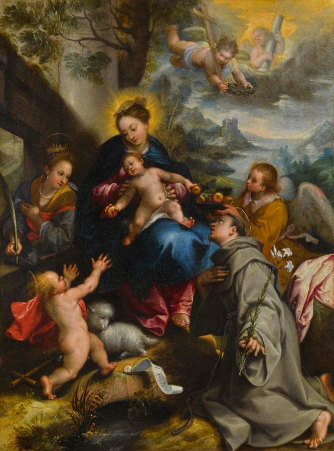 Virgin and Child with Saints by