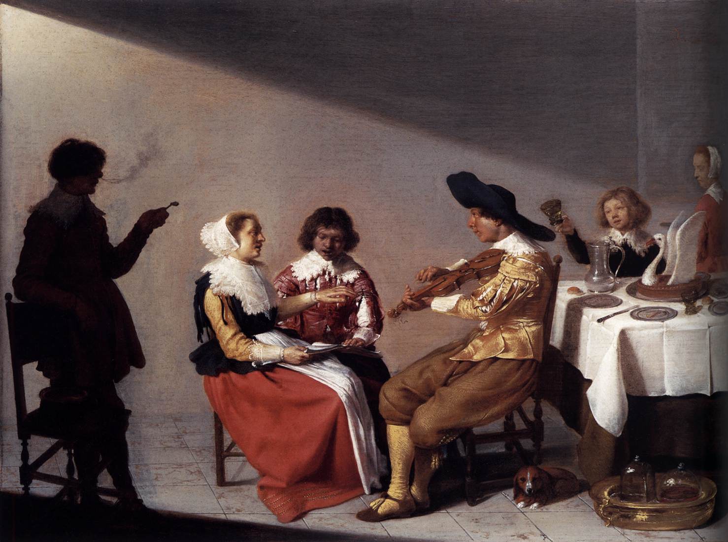 A Musical Party by VELSEN, Jacob van