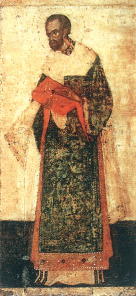 Icon from the Deësis Tier by THEOPHANES the Greek