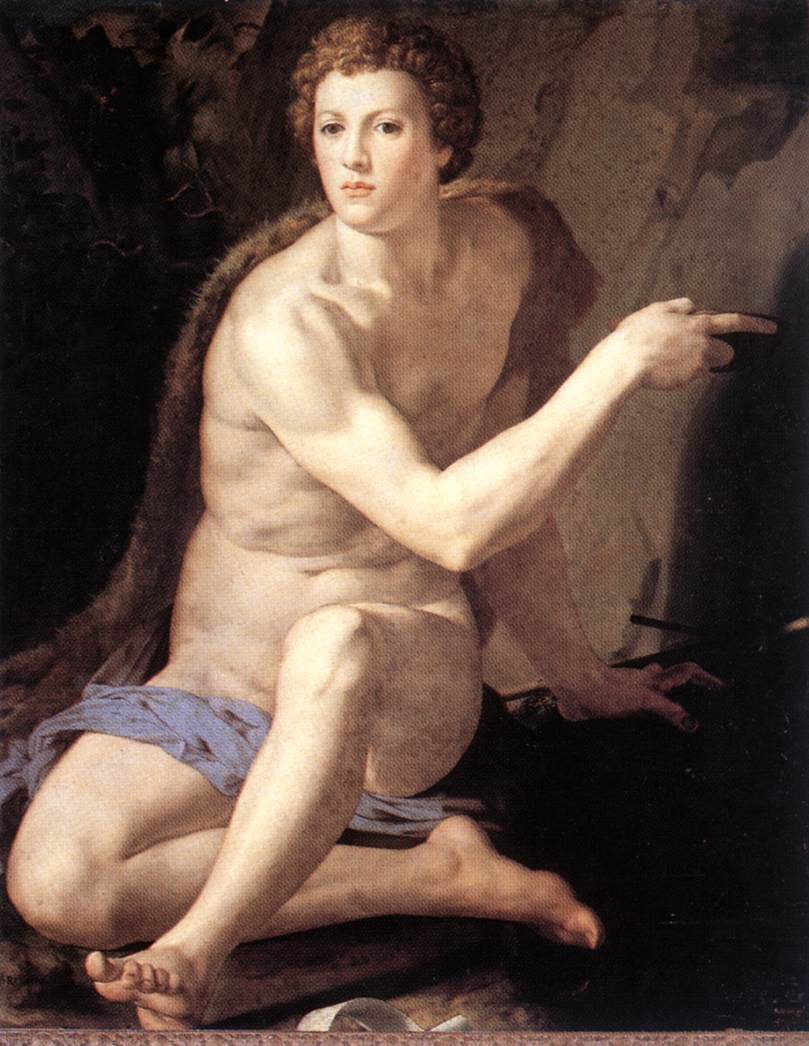 St John the Baptist by BRONZINO, Agnolo