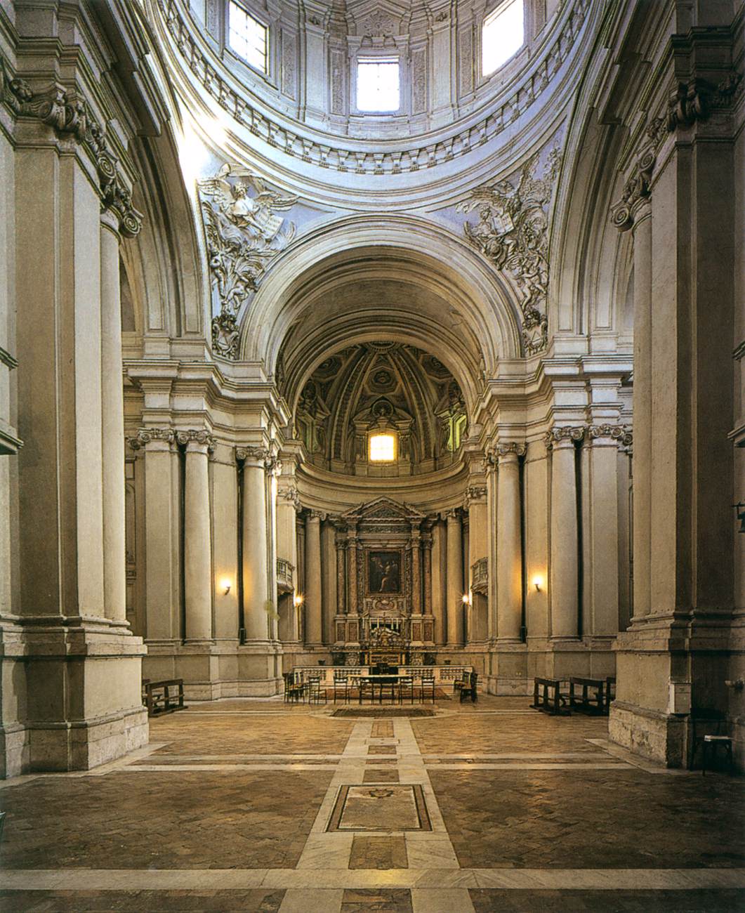 Interior view by CORTONA, Pietro da