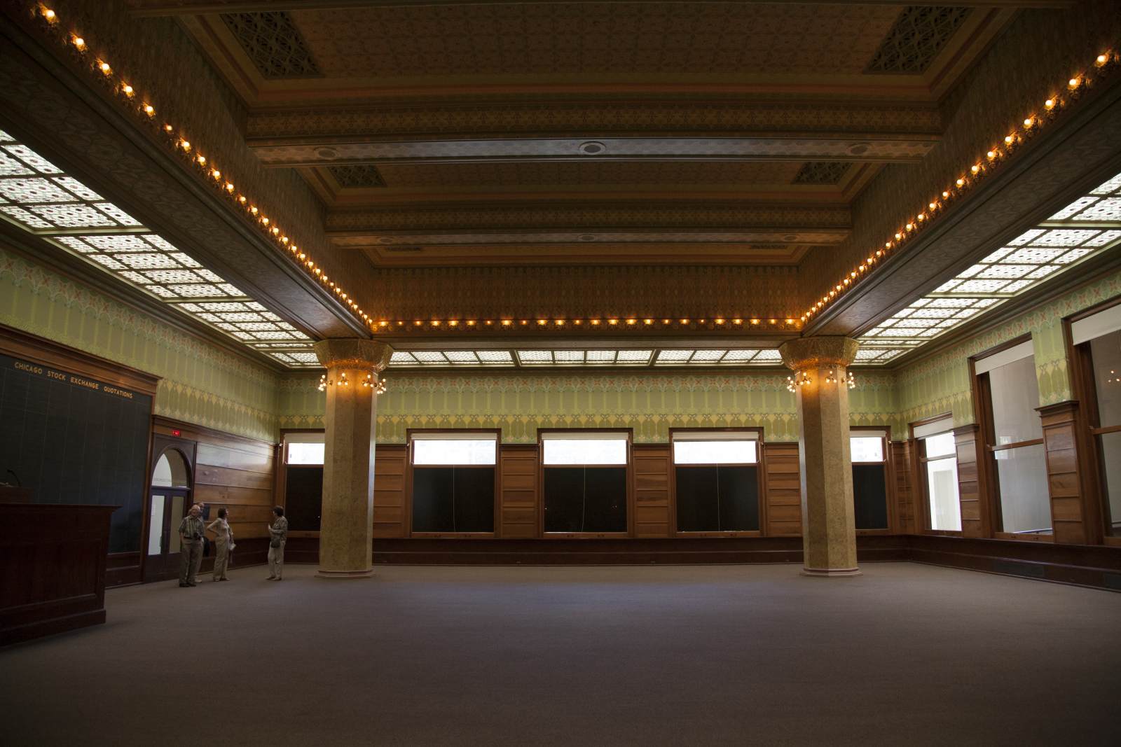 Trading room of the Stock Exchange, Chicago by SULLIVAN, Louis Henry