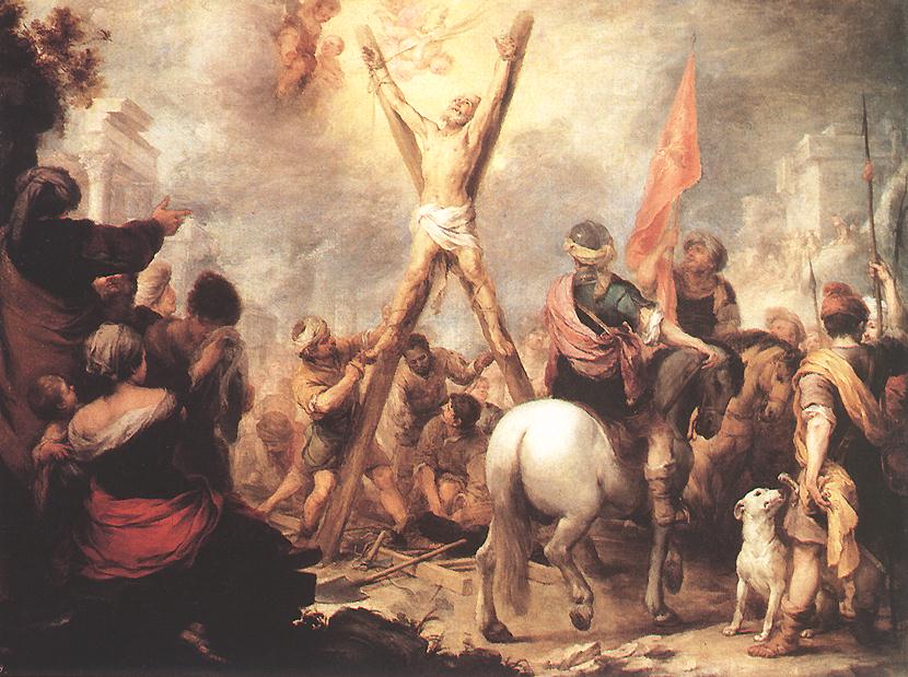 The Martyrdom of St Andrew by MURILLO, Bartolomé Esteban