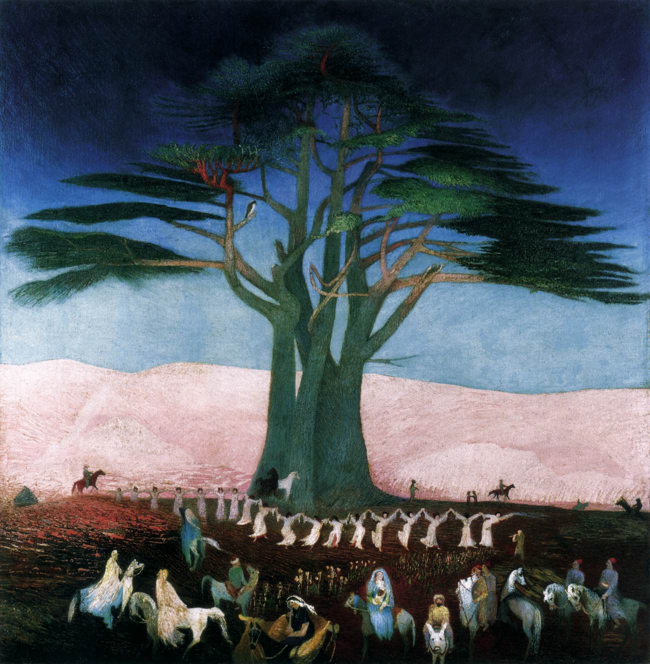 Pilgrimage to the Cedars in Lebanon by CSONTVÁRY KOSZTKA, Tivadar