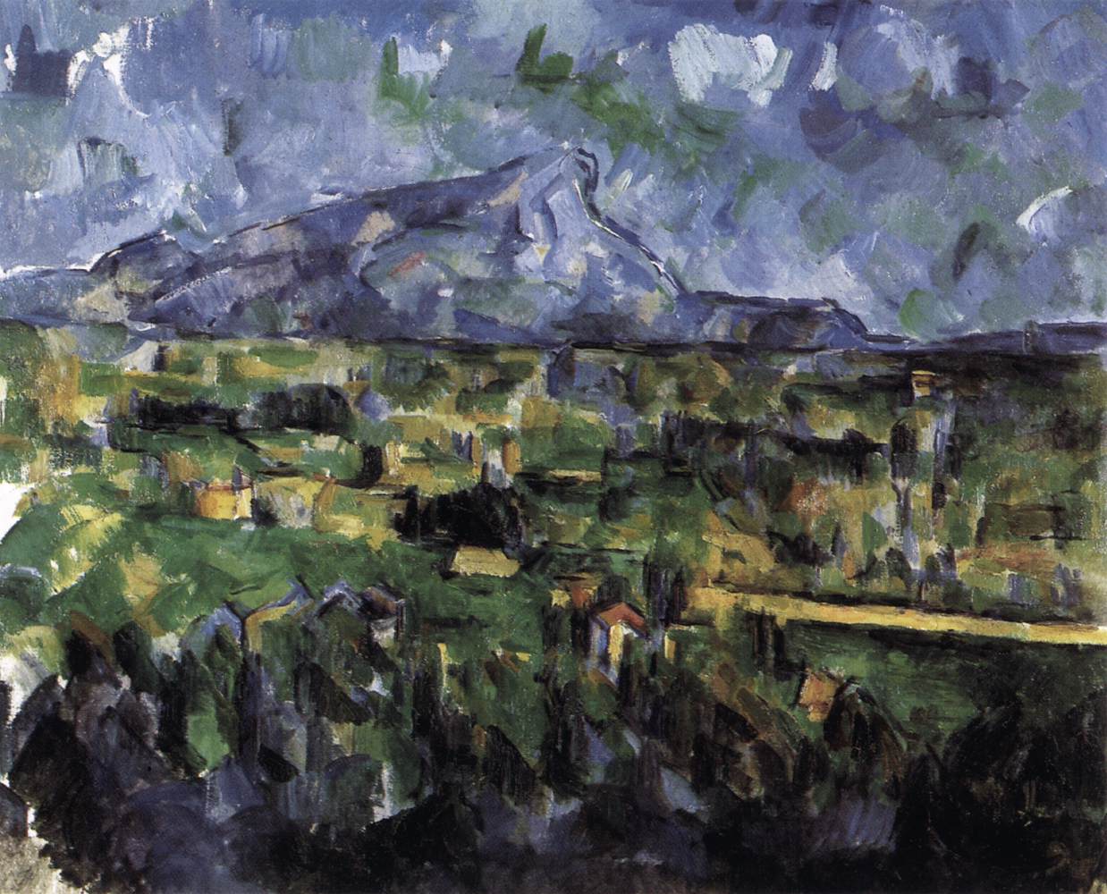 Mont Sainte-Victoire by CÉZANNE, Paul