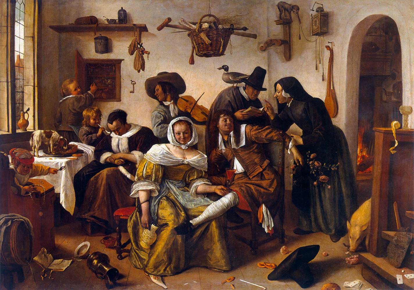 "In weelde siet toe" (In Luxury, Beware)" by STEEN, Jan