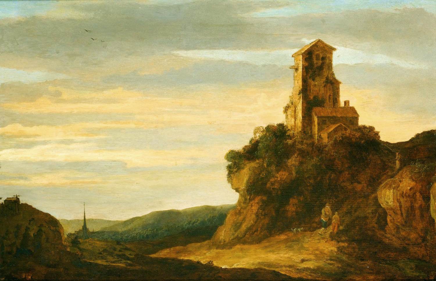 Hilly Landscape by MOLYN, Pieter de