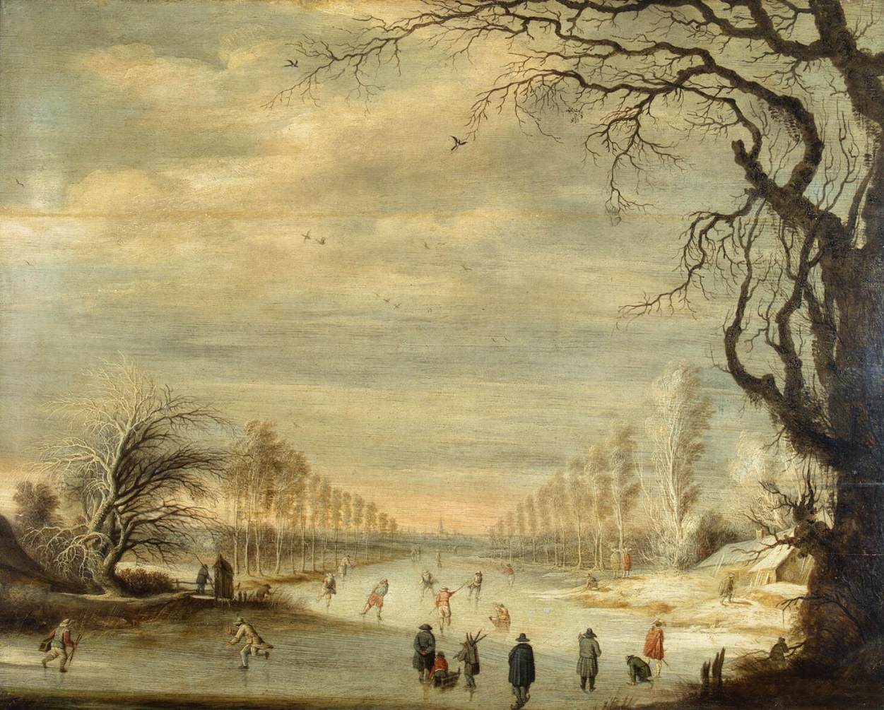 Winter Landscape by LEYTENS, Gysbrecht