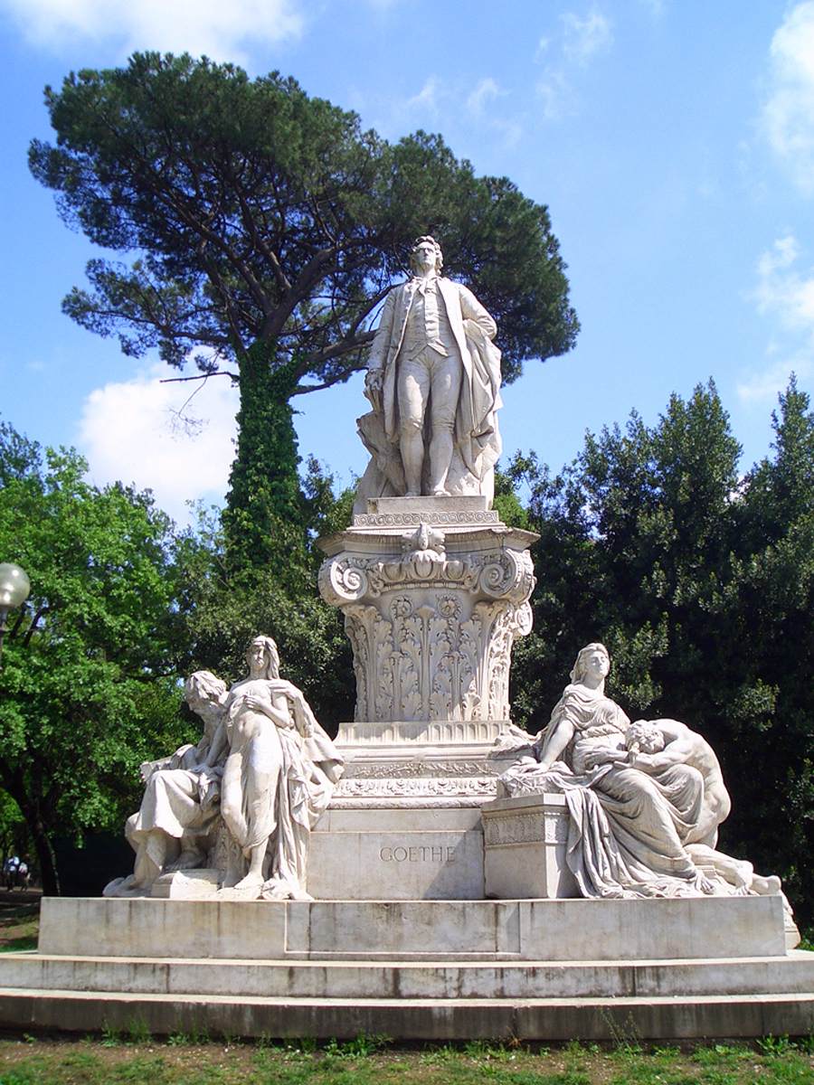 Goethe Monument by EBERLEIN, Gustav Heinrich